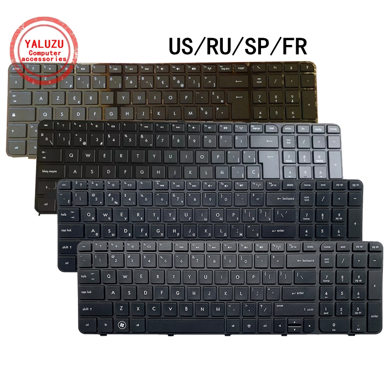 Gaming Keyboard Hp - US/RU/SP/FR English/Russian/Spain/French NEW Laptop Keyboard For