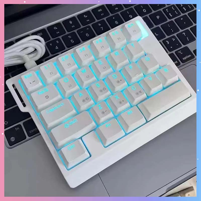 HE30 Mechanical Gaming Keyboar - Gaming Keyboard Esports ulasan dan harga