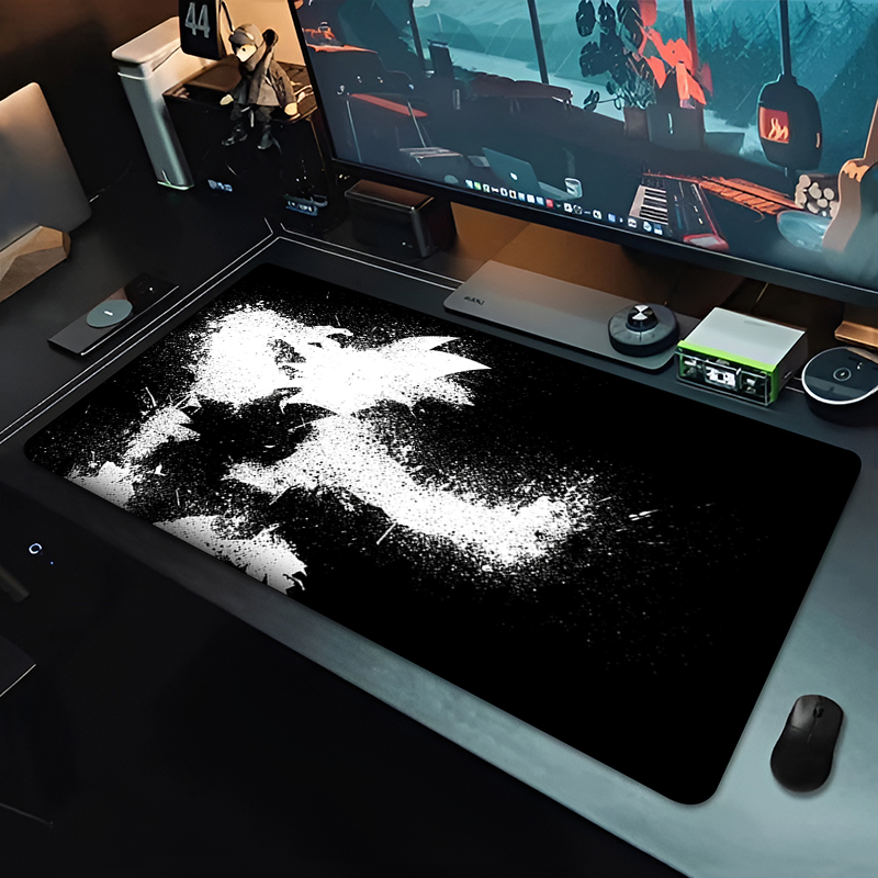 DBZ Black Anime Mouse Pad Drag - Gaming Keyboard Affordable ulasan dan harga