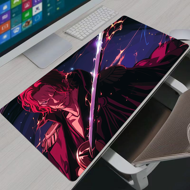 One Piece Shanks Mouse Pad Lar - Gaming Keyboard Esports ulasan dan harga