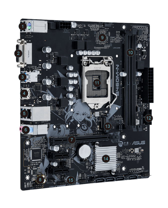ASUS B460M-N Motherboard Intel - Intel Cpu Core I5 ulasan dan harga