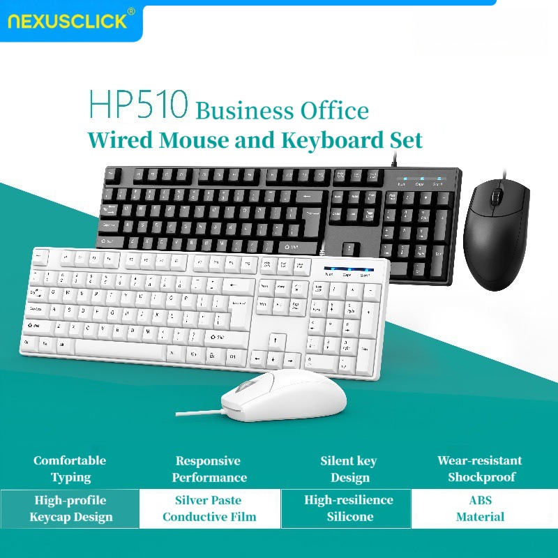 NexusClick Wired Office Keyboa - Gaming Keyboard Expensive ulasan dan harga