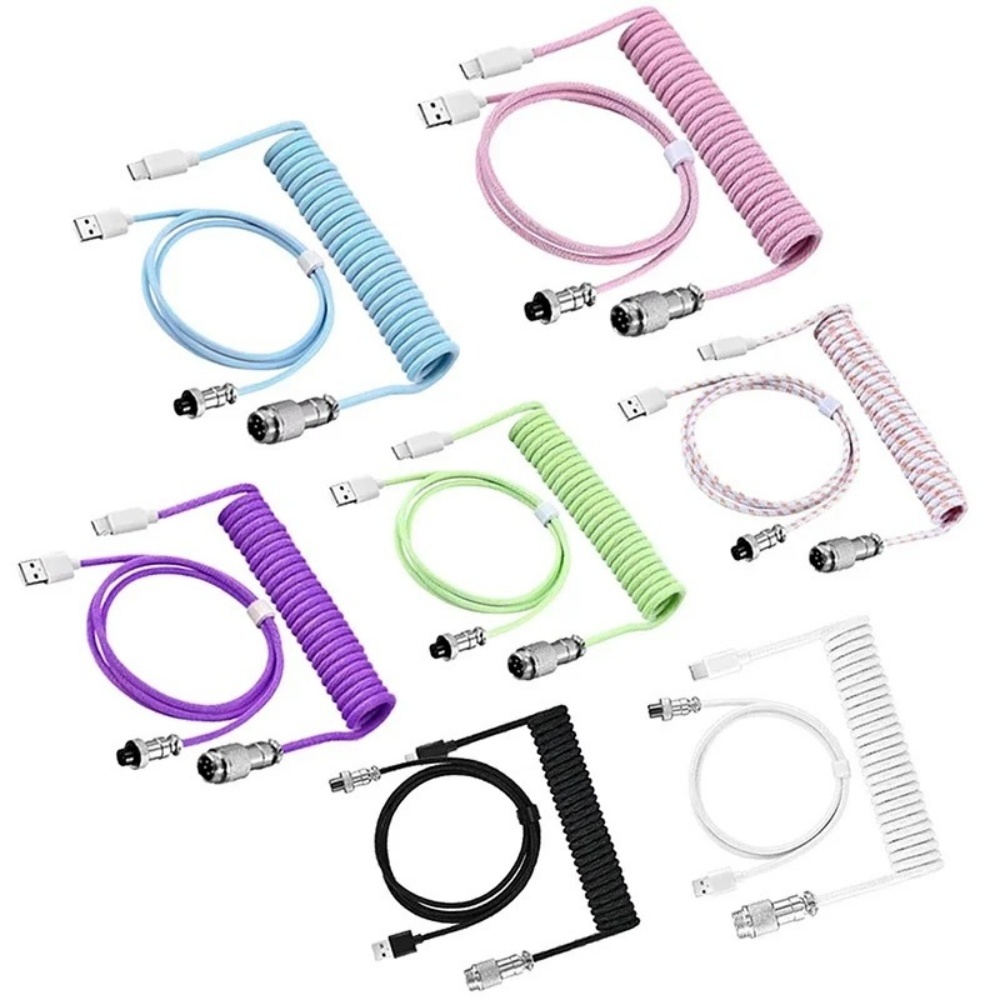 7 Colors USB Type C Mechanical - Gaming Keyboard Type C ulasan dan harga