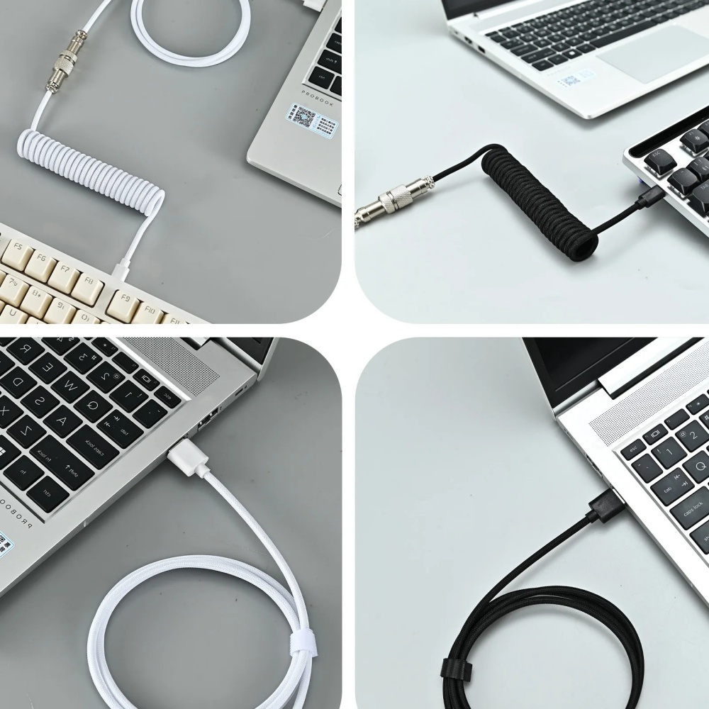 7 Colors USB Type C Mechanical - Gaming Keyboard Type C ulasan dan harga