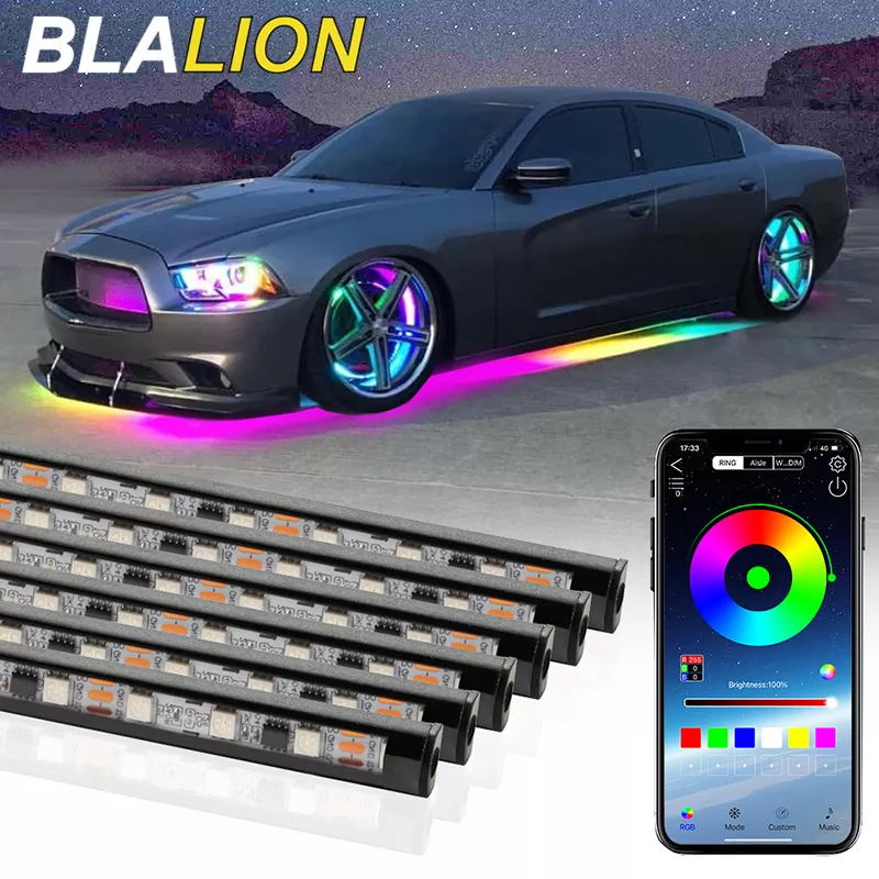 SEAMETAL Car Flexible Underglo - Rgb Underglow Strip ulasan dan harga