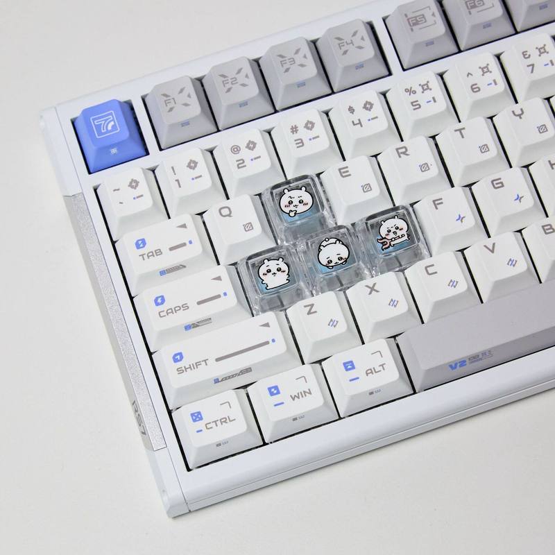 Chiikawa 4 Pcs Handmade Transp - Gaming Keyboard Affordable ulasan dan harga