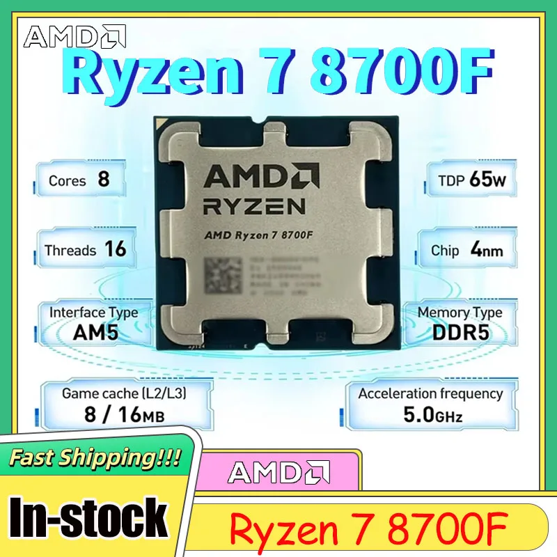 New AMD Ryzen 7 8700F 8-Core 1 - Amd Cpu Ryzen 7 ulasan dan harga