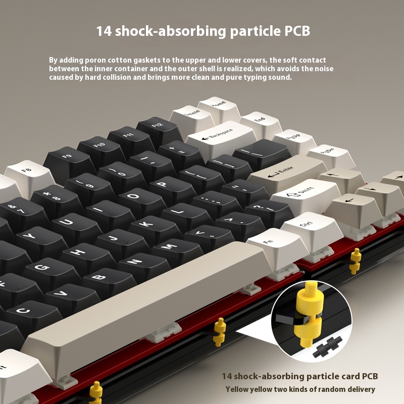 Wireless Bluetooth RAINY75 Cus - Gaming Keyboard Esports ulasan dan harga