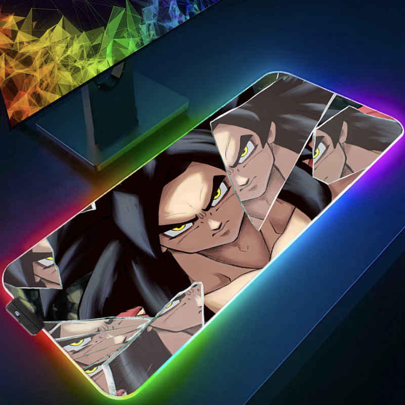 LED Mouse pad Dragon Ball Comp - Gaming Keyboard No Rgb ulasan dan harga
