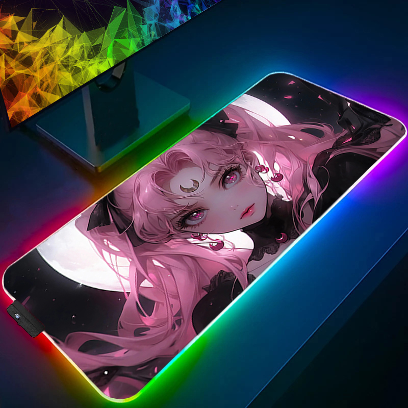 RGB Large Mouse Pad Gamer Keyb - Gaming Keyboard No Rgb ulasan dan harga
