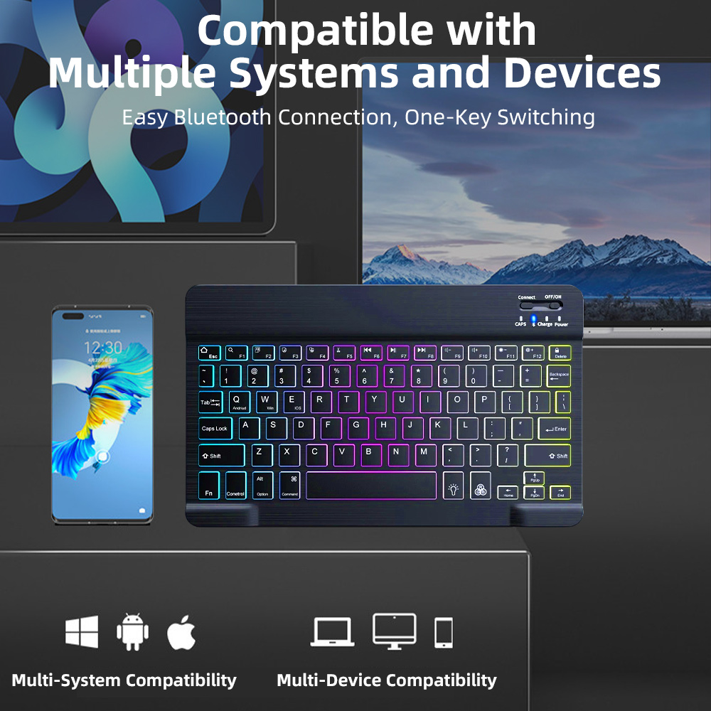 2026 Backlight Bluetooth Keybo - Gaming Keyboard Type C ulasan dan harga