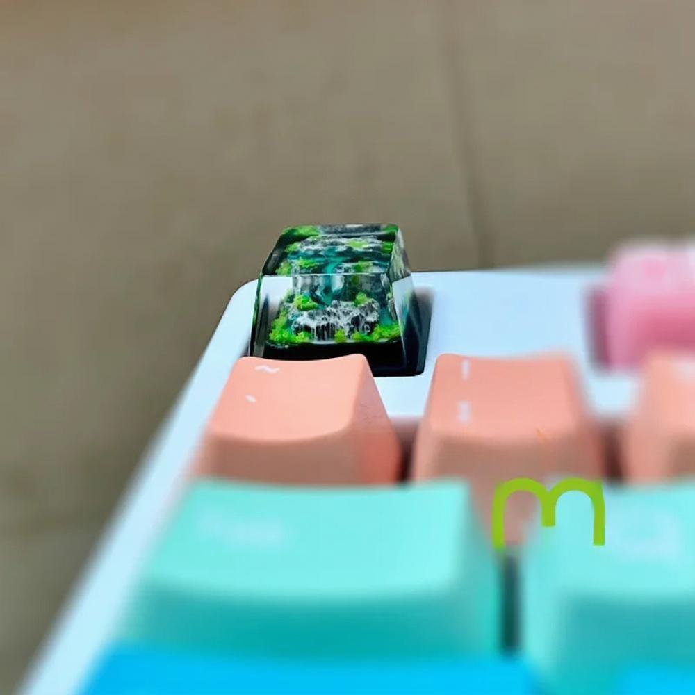 Mountain and Sea Keycaps Artis - Gaming Keyboard Affordable ulasan dan harga