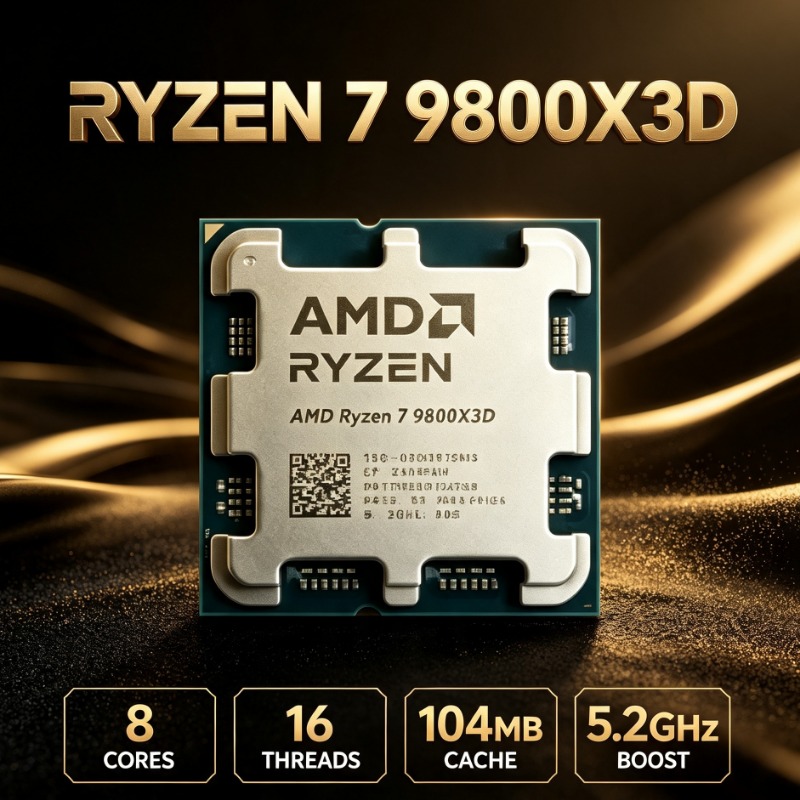 AM5 Gaming Desktop CPU AMD Ryz - Amd Cpu Ryzen 7 ulasan dan harga